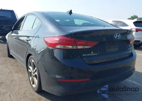 2017 Hyundai Elantra Limited from USA, damaged, VIN 5NPD84LF3HH056983